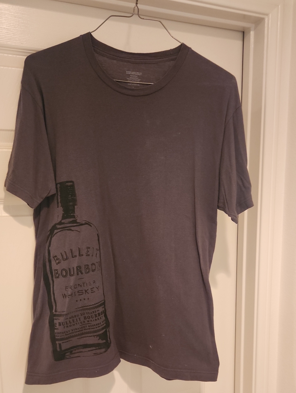 Bulleit Graphic Crew Neck T-Shirt - Charcoal